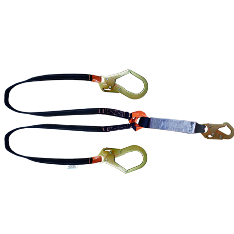 Línea de vida y conexión con absorbedor LV-2GMF2