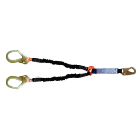Línea de vida y conexión elasticada con absorbedor LVE-2GM
