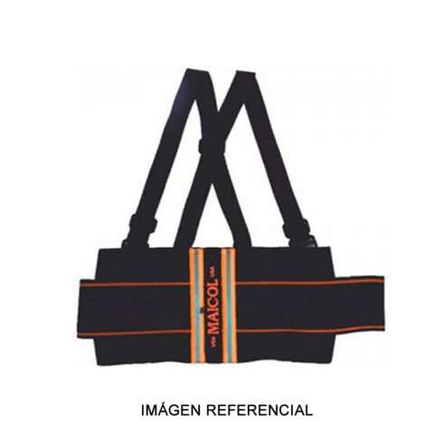 Faja lumbar elástica liviana marca Maicol FLEL