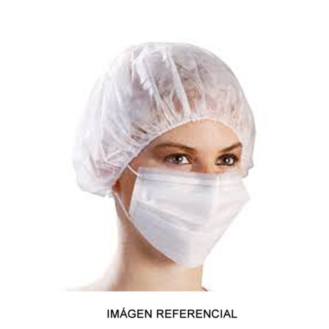 Mascarilla plana de 3 pliegues con tiras R&G