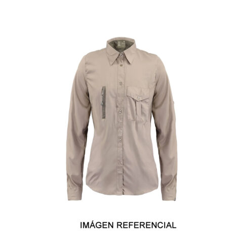 Blusa lightwind W2000 poliester beige mujer