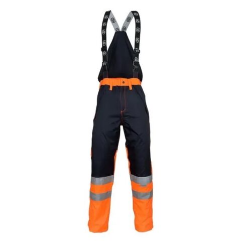 Pantalón jardinera naranja- azul Absolute zero Alpine