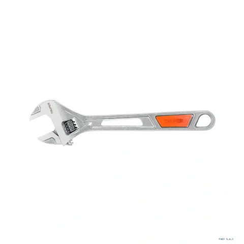 Llave ajustable (perico) 10" cromada, TRUPER PET-10X 15511