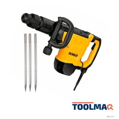 Martillo demoledor sds-max 1600w +3 puntas dewalt D25881-K1