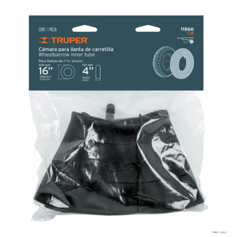 Cámara para llanta de 16" para carretilla TRUPER 11866