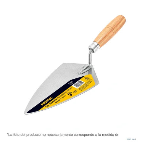 Cuchara para albañil 7″ tipo Filadelfia, CT-7P Pretul 21051