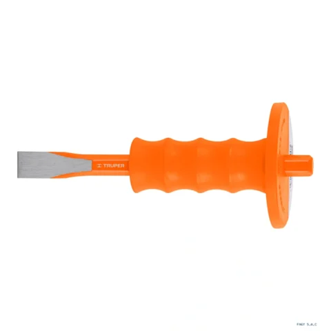 Cincel de corte frío 3/4 x 8" con grip, Truper 12278