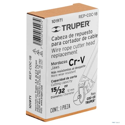 Cabeza de repuesto para cortador de cable COC-18 Truper 101971