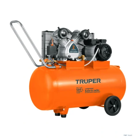Compresora lubricada de banda horizontal 120 L 102132