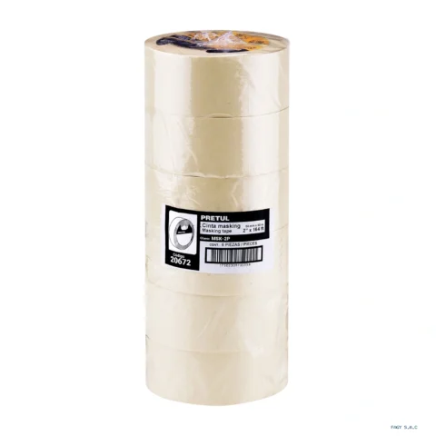 Cinta masking tape de 2" x 50 m Pretul 20672