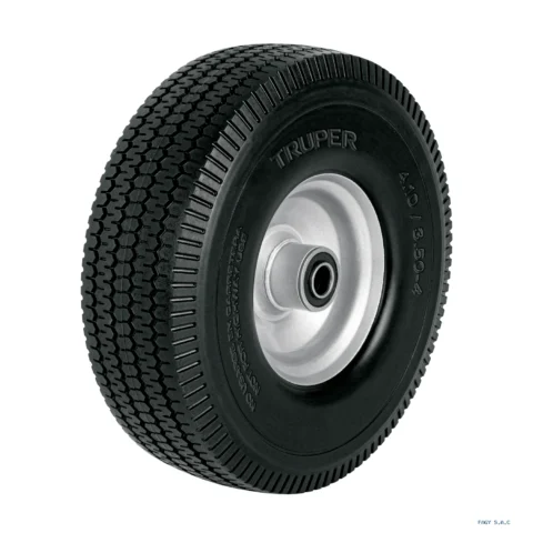 Rueda imponchable para eje lateral Truper 45911