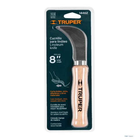 Cuchillo 7-1/2" para linóleo Truper 14462