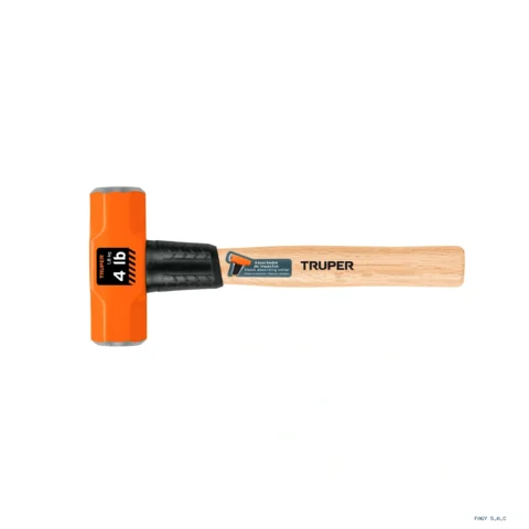 Marro octagonal 4 lb, mango de madera 12", Truper 16508