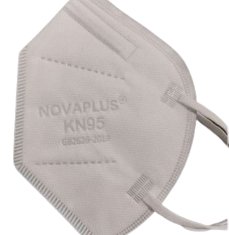 Mascarilla 5 capas KN95 blanco Novaplus