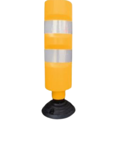 Hito flexible tubular color amarillo importando