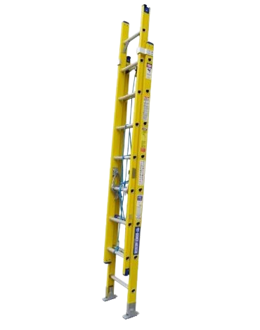 Escalera telescópica fibra de vidrio 16p-40p Bronco