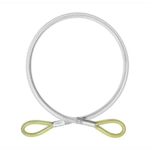 Dispositivo de conexión y anclaje de acero STEEL LANYARD 100CM, singing rock