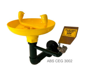 Lavaojo de pared inox CEG 3002-ABS - Equipo de Protección Personal | FAGY PERU