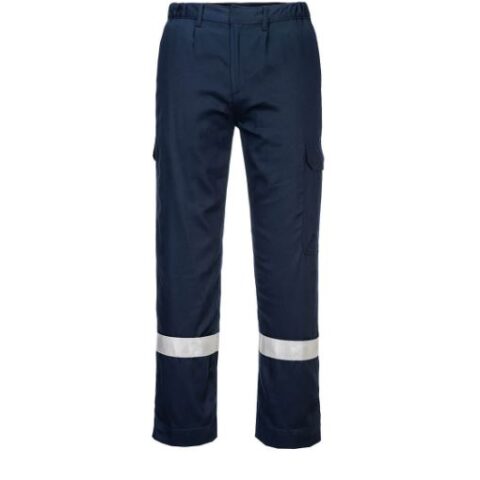 Pantalón ligero resistente a la llama y antiestático Azul marino FR412 portwest