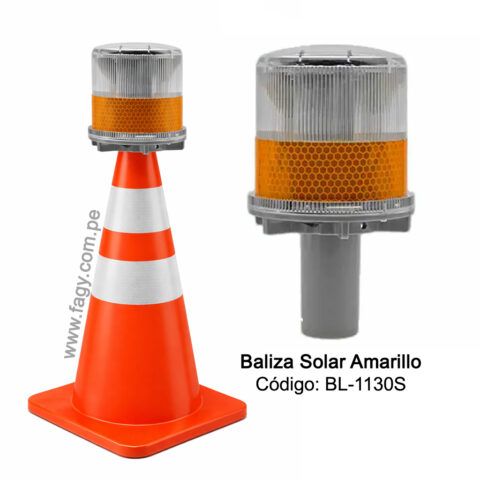 Baliza Solar Amarillo BL-1130S