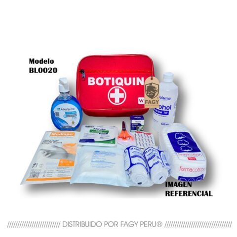 Botiquin de primeros auxilios MTC- buses y camiones BL0020