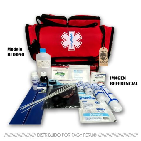 Botiquin de primeros auxilios minera Chinalco BL0050