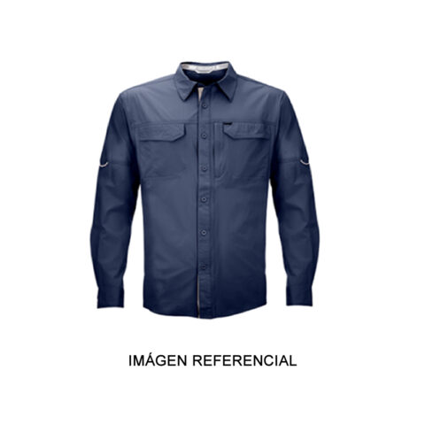 Camisa Hardwork Antakari Spandex blue