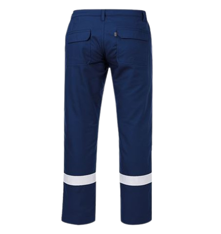 Pantalón ignifugo 14 calcm2 con cinta reflectiva