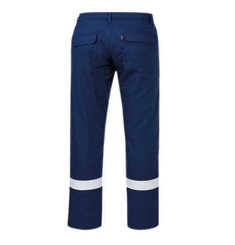 Pantalón ignifugo de 26.8 calcm2 con cinta reflectiva