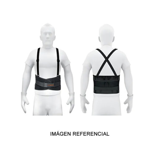 Faja lumbar con tercer cinturón talla XG Truper 10956