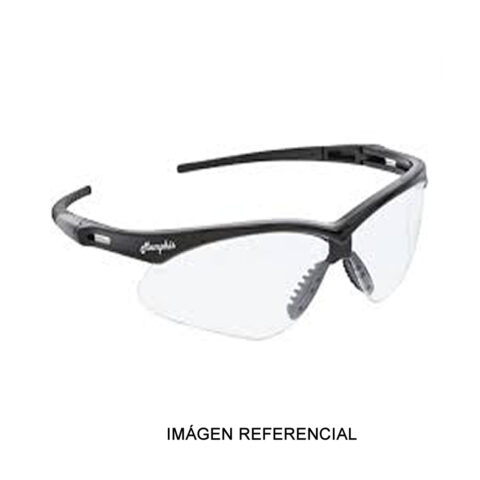 Anteojos de seguridad MCR MP1 Memphis MP110PF con luna clara y tecnología MAX6