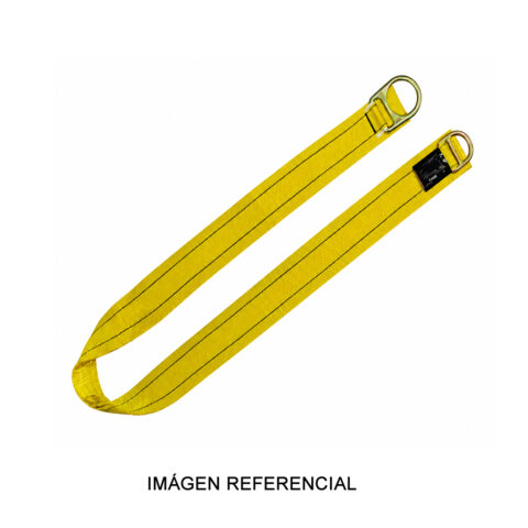 Conector de anclaje 2.50m y 2 anillas Hauk E225
